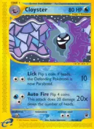 Cloyster · Expedition Base Set · 42/165