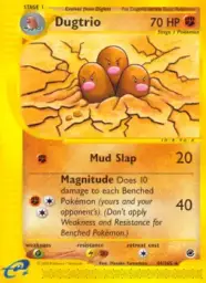 Dugtrio · Expedition Base Set · 44/165