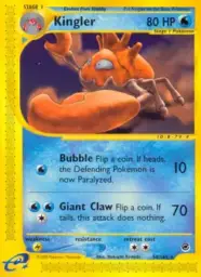 Kingler · Expedition Base Set · 50/165