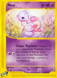 Mew · Expedition Base Set · 55/165