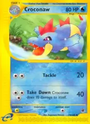Croconaw · Expedition Base Set · 74/165