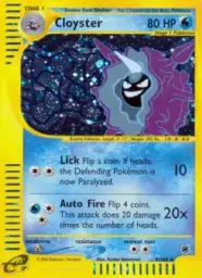 Cloyster · Expedition Base Set · 8/165