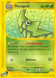 Metapod · Expedition Base Set · 87/165