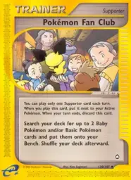 Pokémon Fan Club · Aquapolis · 130/147