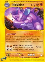 Nidoking · Aquapolis · 24/147