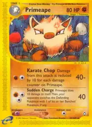 Primeape · Aquapolis · 29/147