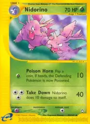 Nidorino · Aquapolis · 55/147