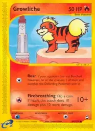 Growlithe · Aquapolis · 80/147