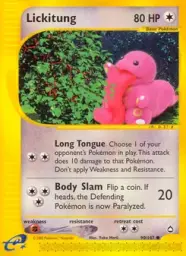 Lickitung · Aquapolis · 90/147