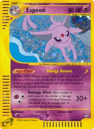 Espeon · Aquapolis · H09/147