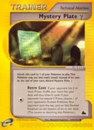 Mystery Plate Gamma · Skyridge · 135/144