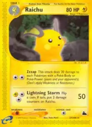Raichu · Skyridge · 27/144