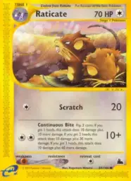 Raticate · Skyridge · 89/144