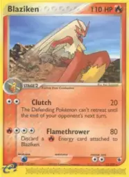 Blaziken · Ruby & Sapphire · 15/109