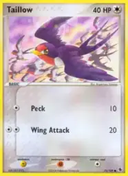Taillow · Ruby & Sapphire · 72/109