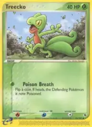 Treecko · Ruby & Sapphire · 75/109