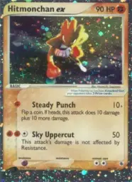 Hitmonchan ex · Ruby & Sapphire · 98/109