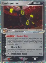 Umbreon ex · Unseen Forces · 112/115