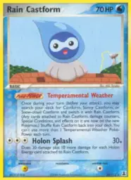Rain Castform · Delta Species · 26/113