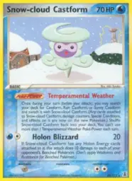Snow-cloud Castform · Delta Species · 29/113