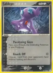 Sableye · Holon Phantoms · 31/110