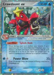 Crawdaunt ex · Holon Phantoms · 99/110