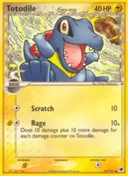 Totodile δ · Dragon Frontiers · 67/101