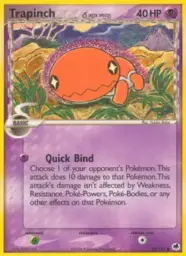 Trapinch δ · Dragon Frontiers · 69/101