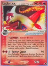 Latias ex δ · Dragon Frontiers · 95/101