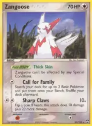 Zangoose · Power Keepers · 25/108