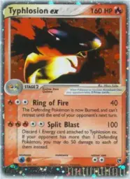 Typhlosion ex · Sandstorm · 99/100