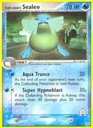 Team Aqua's Sealeo · Team Magma vs Team Aqua · 16/95
