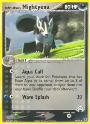Team Aqua's Mightyena · Team Magma vs Team Aqua · 30/95