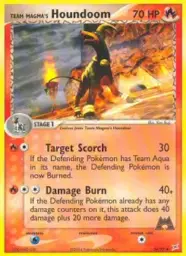 Team Magma's Houndoom · Team Magma vs Team Aqua · 34/95