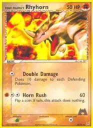 Team Magma's Rhyhorn · Team Magma vs Team Aqua · 38/95