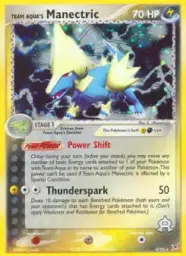 Team Aqua's Manectric · Team Magma vs Team Aqua · 4/95