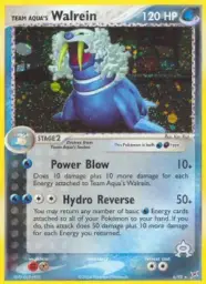 Team Aqua's Walrein · Team Magma vs Team Aqua · 6/95
