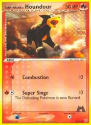 Team Magma's Houndour · Team Magma vs Team Aqua · 62/95