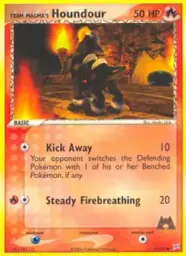 Team Magma's Houndour · Team Magma vs Team Aqua · 63/95