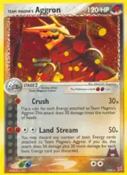 Team Magma's Aggron · Team Magma vs Team Aqua · 7/95