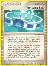 Team Aqua Belt · Team Magma vs Team Aqua · 76/95