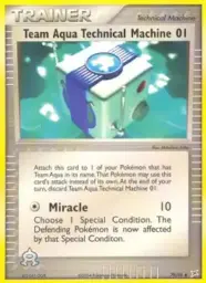 Team Aqua's Technical Machine 01 · Team Magma vs Team Aqua · 79/95