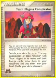 Team Magma Conspirator · Team Magma vs Team Aqua · 82/95