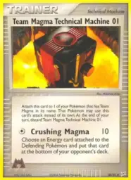 Team Magma's Technical Machine 01 · Team Magma vs Team Aqua · 84/95