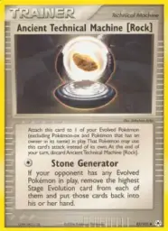 Ancient Technical Machine (Rock) · Hidden Legends · 85/101