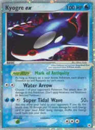 Kyogre ex · Hidden Legends · 94/101