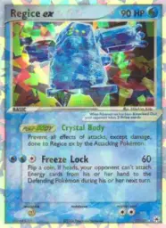 Regice ex · Hidden Legends · 97/101