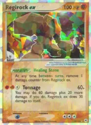 Regirock ex · Hidden Legends · 98/101