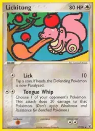 Lickitung · FireRed & LeafGreen · 37/112