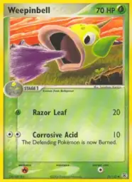 Weepinbell · FireRed & LeafGreen · 51/112